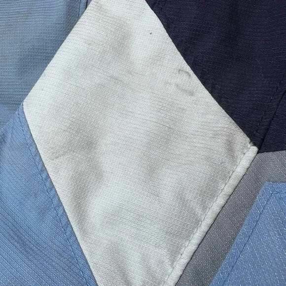 Vintage Spyder Womens Ski Jacket Size 12 Blue White Dermizax-EV X-Static Insulat - Picture 16 of 16